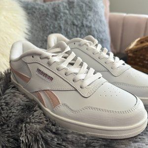 Pink and White Reebok's Sneakers Size 10